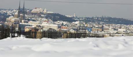 Po snhu Brno pokryl i signál 3G sít operátora Vodafone (ilustraní foto)
