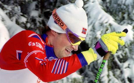 Vegard Ulvang  na olympiád v Albertville 1992