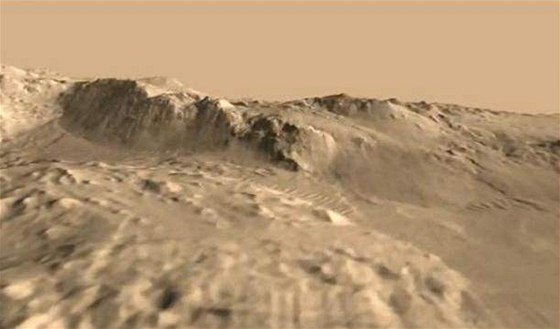 Video z průletu nad Marsem, jak ho vytvořil nadšenec Doug Ellison