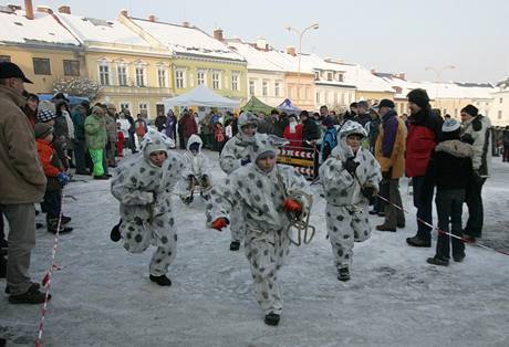 Zvody lidskch tyspeen v zbehu. (24. ledna 2010)