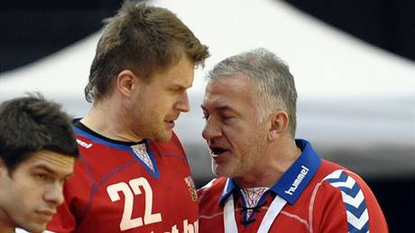 esko - Francie,eský kou Martin Lipták (vpravo) a Tomá Sklenák