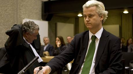 Wilders u soudu v Amsterodamu