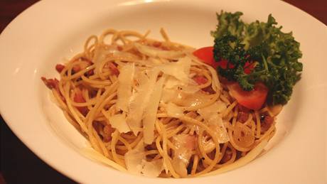 KiKi Restaurant: pagety aglio olio e peperoncino