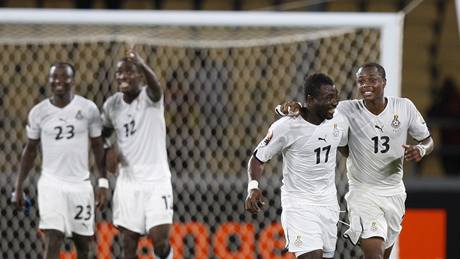 Angola - Ghana:hosté slaví gól