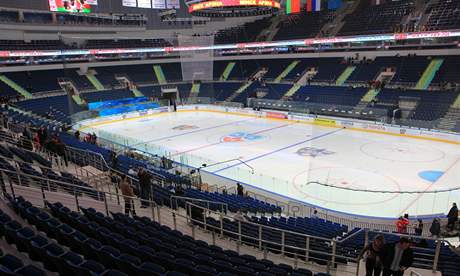 Zbrusu nová aréna v Minsku bude djitm hokejového mistrovství svta do 18 let