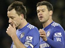 Chelsea: John Terry (vlevo) Michael Ballack