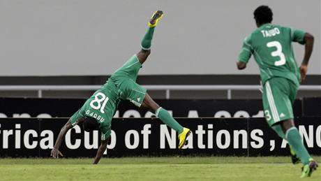 Nigérie se raduje z gólu