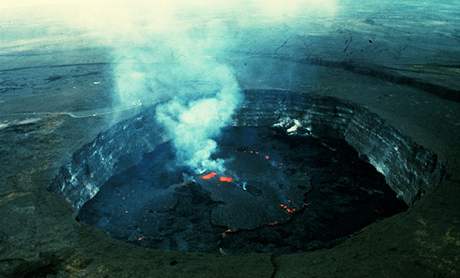 Sopka na Hawayi, kvten 1972