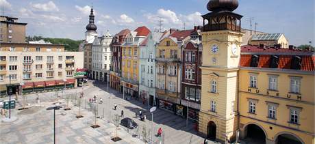 Na Masarykov námstí budou fandové Ostravy oekávat, kdo bude evropským hlavním mstem kultury 2015.