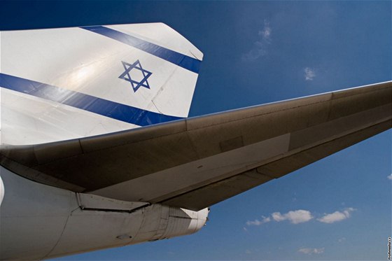 Boeing 747 400 izraelské společnosti El Al