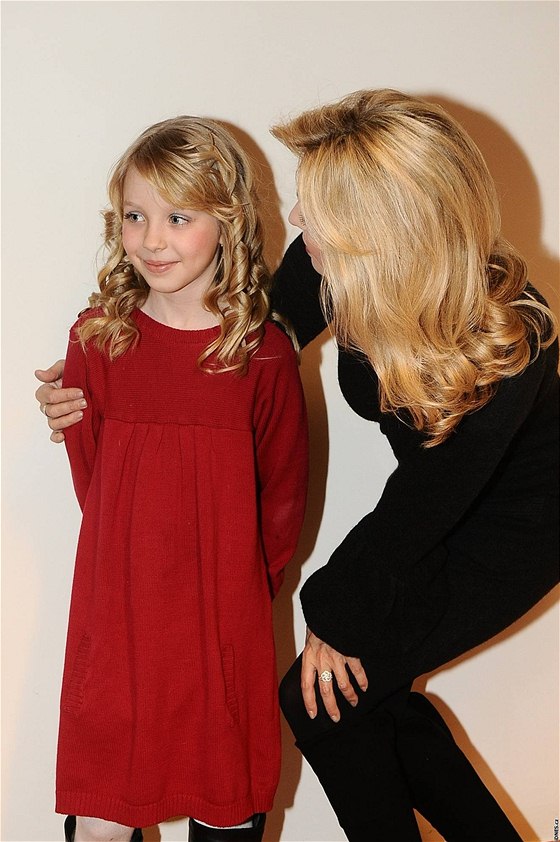 Kateina Broová s dcerou 