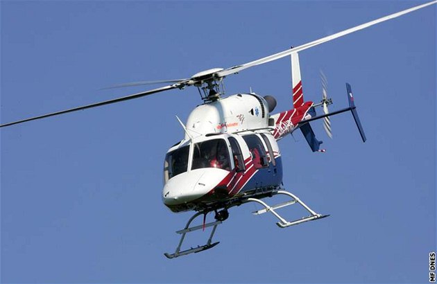 Vrtulník záchranné sluby R. Ilustraní foto