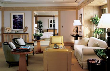 Prezidentské apartmá v hotelu Ritz-Carlton v Tokiu
