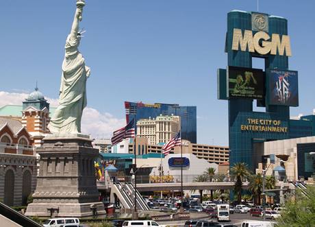 Typick Las Vegas - nic ze symbol Ameriky tu nechyb