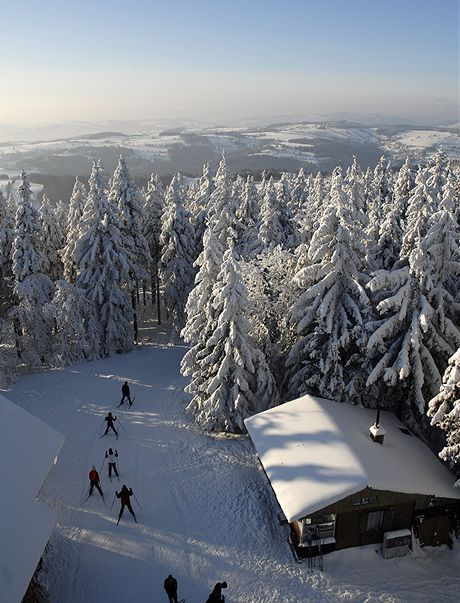 Krkonoe, vrchol alho je oblbenm clem bka