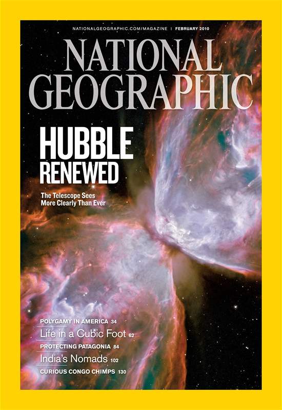 cover National Geographic (únor 2010)