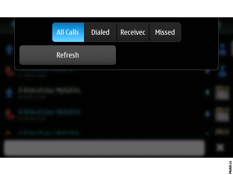 Aplikace pro Nokia N900 - Extended Call Log