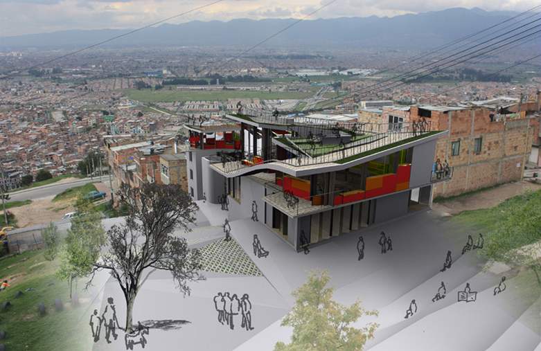 Oprávnná architektura krajinné transformace, Kolumbie