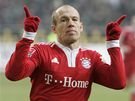Bayern Mnichov: Zlonk Robben oslavuje svj gl