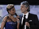 Grammy za rok 2009  Mary J. Blige a Andrea Bocelli  Los Angeles, 31. ledna...