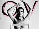 Nahá Kate Moss na obálce asopisu Love.