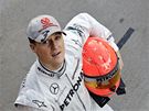 Michael Schumacher pi testech ve Valencii