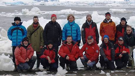 Expedice českých polárníků na ostrově Jamese Rosse