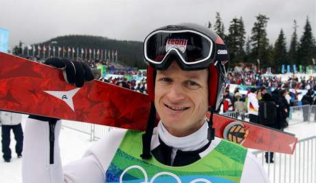 Pavel Churavý po skoku v závod sdruená na olympijských hrách ve Vancouveru.