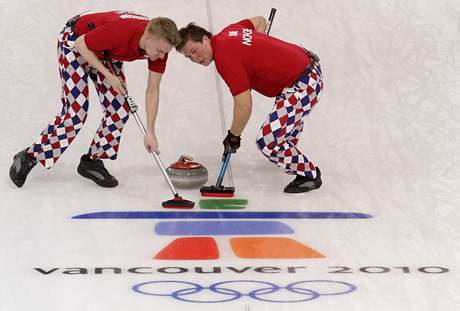 Norsk olympijsk tm v curlingu oblkl 