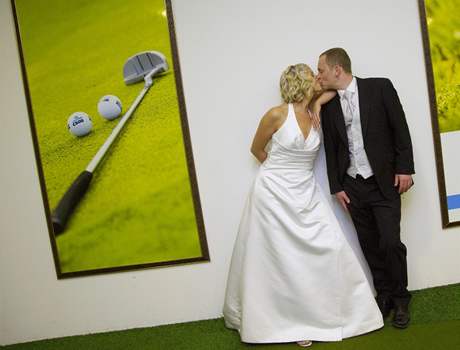 Svatba na golfu - GC Hostiva.