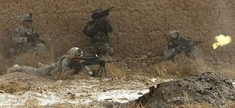 Vojci NATO tm ovldli jihoafghnsk msto Mardh 