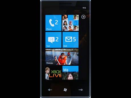 Uivatelské prostedí Windows Phone 7 Series