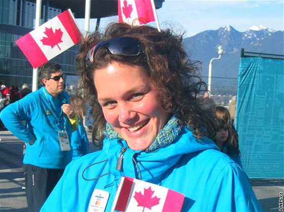 Eva - eská brigádnice na olympijských hrách ve Vancouveru