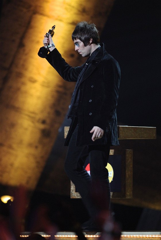 Brit Awards 2010 - Liam Gallagher (Oasis)