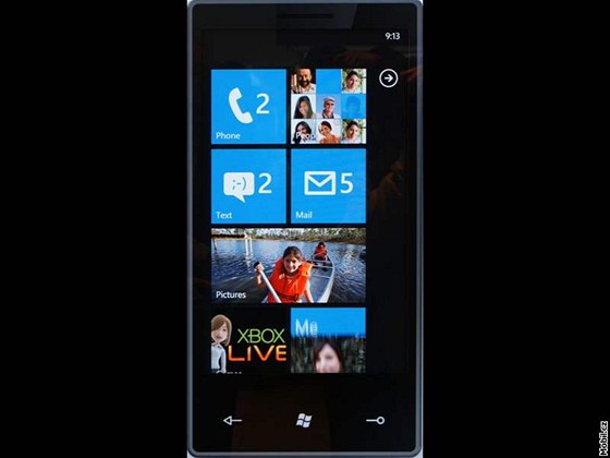 Uivatelské prostedí Windows Phone 7 Series