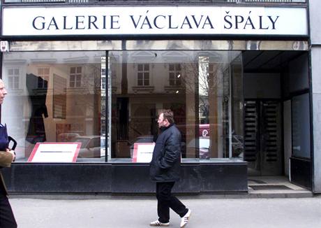 Praha, Nrodn 30 - Galerie Vclava ply v roce 2001