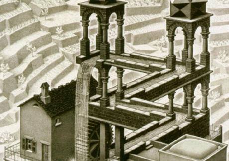 M.C. Escher: Vodopád