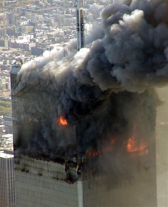 Dosud nezveejnné zábry z útoku na newyorská dvojata 11. záí 2001.