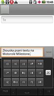 Motorola Milestone - obrzky systmu