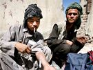 Narkomani v Kábulu. Afghánistán zaíná mít poádný problém i s rostoucím potem...