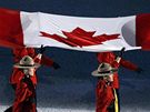 Zahajovací ceremoniál Zimních olympijských her v kanadském Vancouveru. (12. února 2010)
