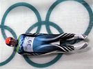 Argentinský sáka Ruben Gonzalez na olympijské dráze