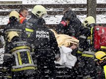 Železniční nehoda v Belgii