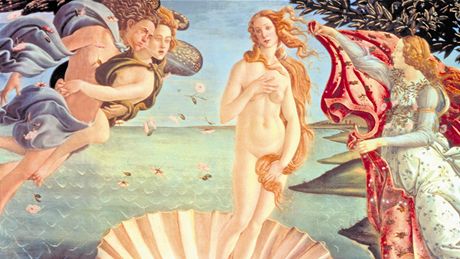 Sandro Botticelli - Zrození Venuše