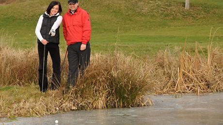 Seriál o golfových pravidlech - patné místo pro sputní míe.