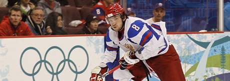 ESO. Alexander Ovekin je nejvtí útonou zbraní ruských hokejist.