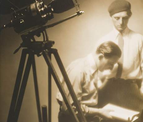 Reisr Machat a kameraman Vch - tvrci filmu Erotikon, rok 1929/1930