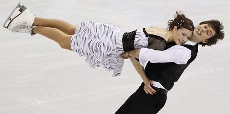 eský tanení pár Kamila Hájková a David Vincour na olympijských hrách