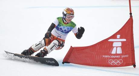 Nizozemka Nicolien Sauerbreijová vyhrála olympijský paralelní obí slalom.