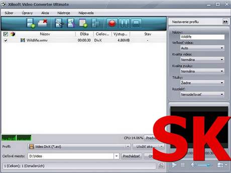 Xilisoft Video Converter Ultimate